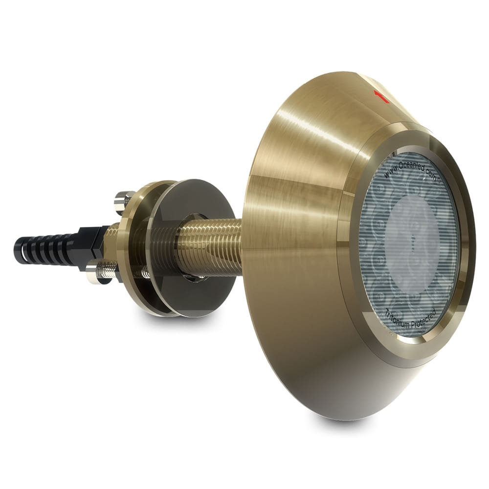 OceanLED 2010 HD Thru-Hull Gen 2 LED Underwater Light Ultra White