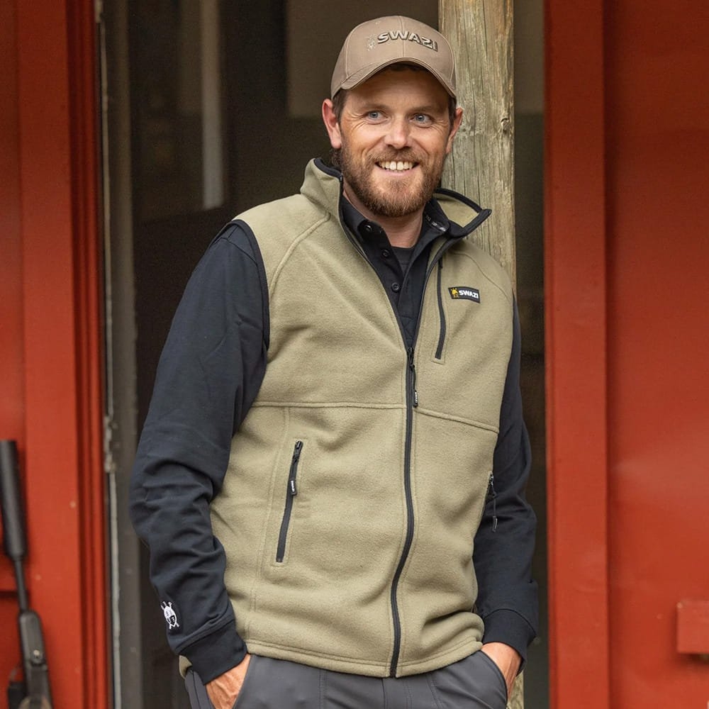 Swazi Sherpa Fleece Vest