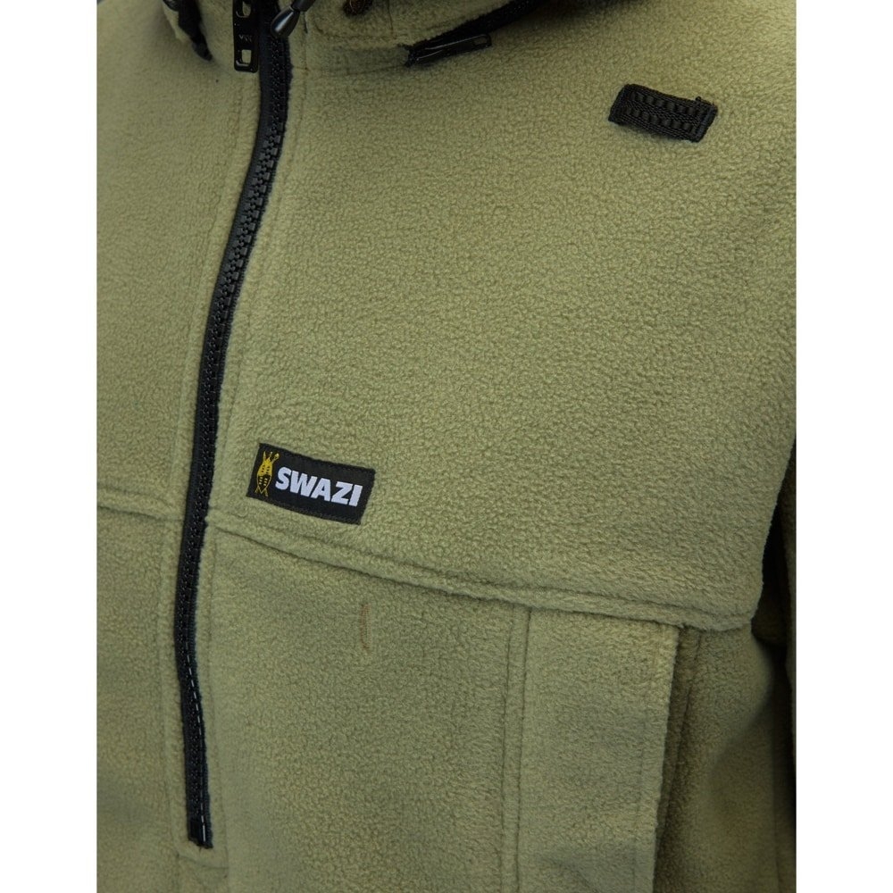 Swazi Nahanni Polar Fleece Shirt with Detachable Hoodie