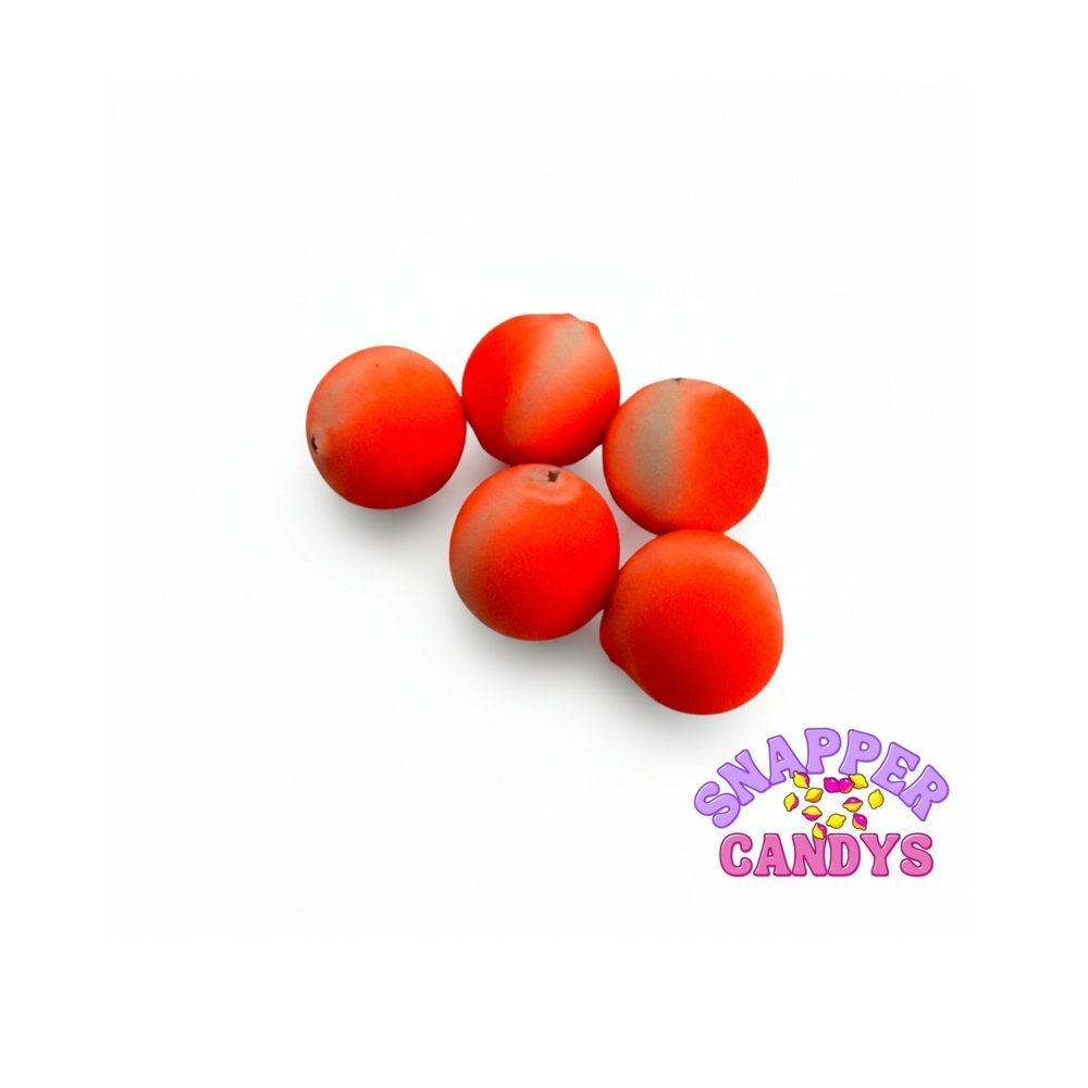 Snapper Candy Orange Sherbet Glow UV Beads 5 Pack
