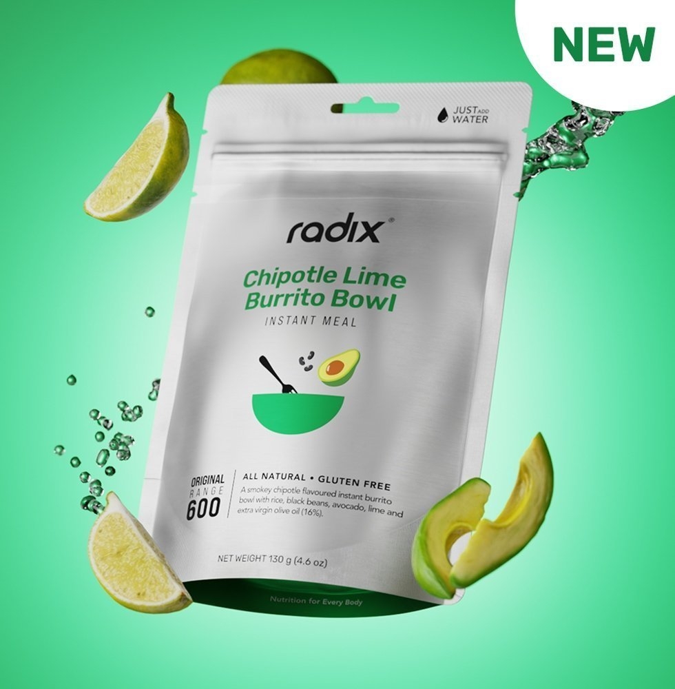 Radix Original Meal V9 600kcal Chipotle Burrito Bowl 130g