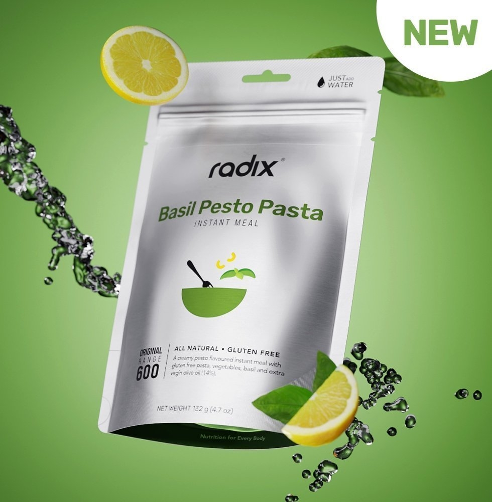 Radix Original Meal V9 600kcal Basil Pesto Pasta 132g