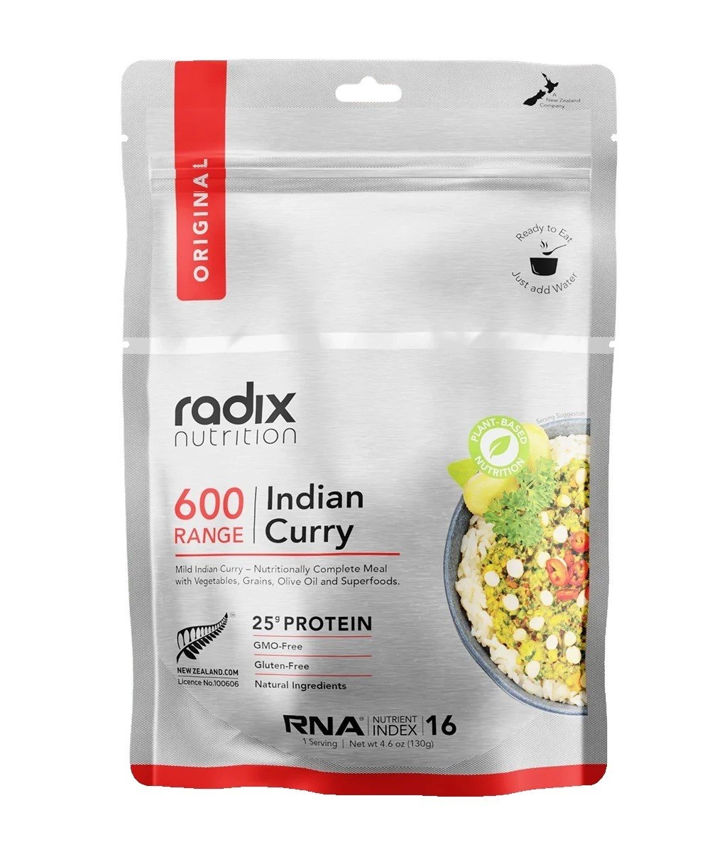 Radix Original Plant-Based Meal V8 Indian Curry 600kcal