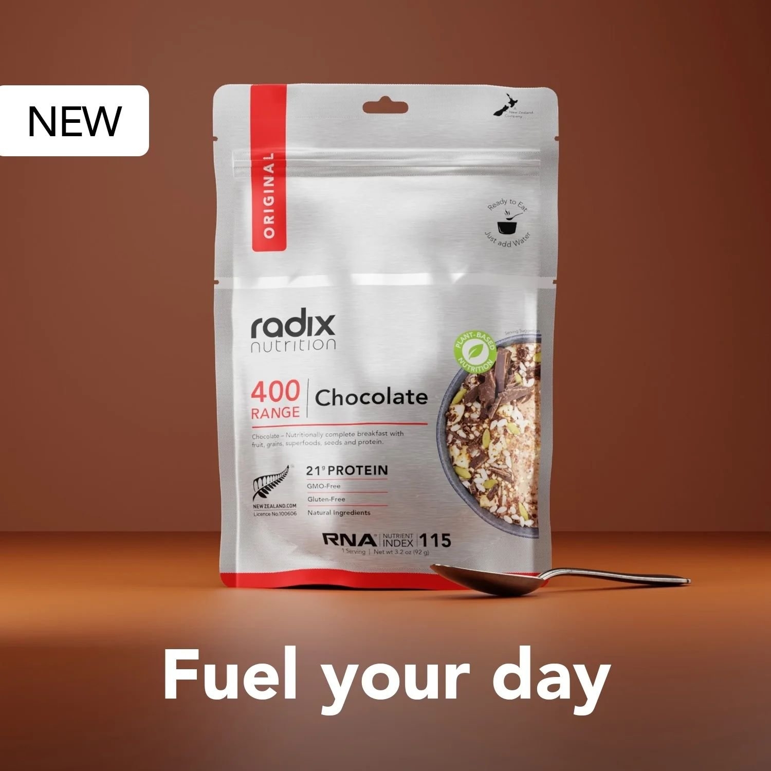 Radix Original Breakfast Meal V9 400kcal Chocolate 93g