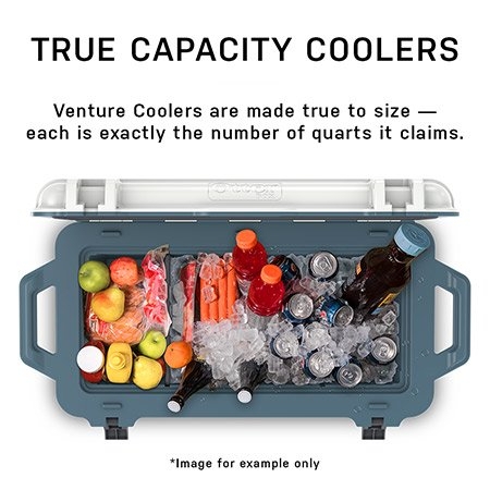 OtterBox Venture 65 Chilly Bin Cooler 61.5L White/Blue