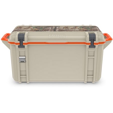 OtterBox Venture 65 Chilly Bin Cooler 61.5L Tan/Orange/Realtree Camo