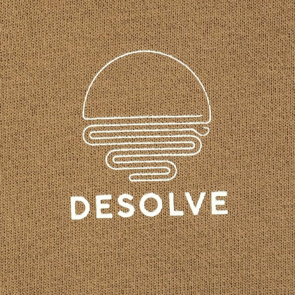 Desolve Outline Womens Hoodie