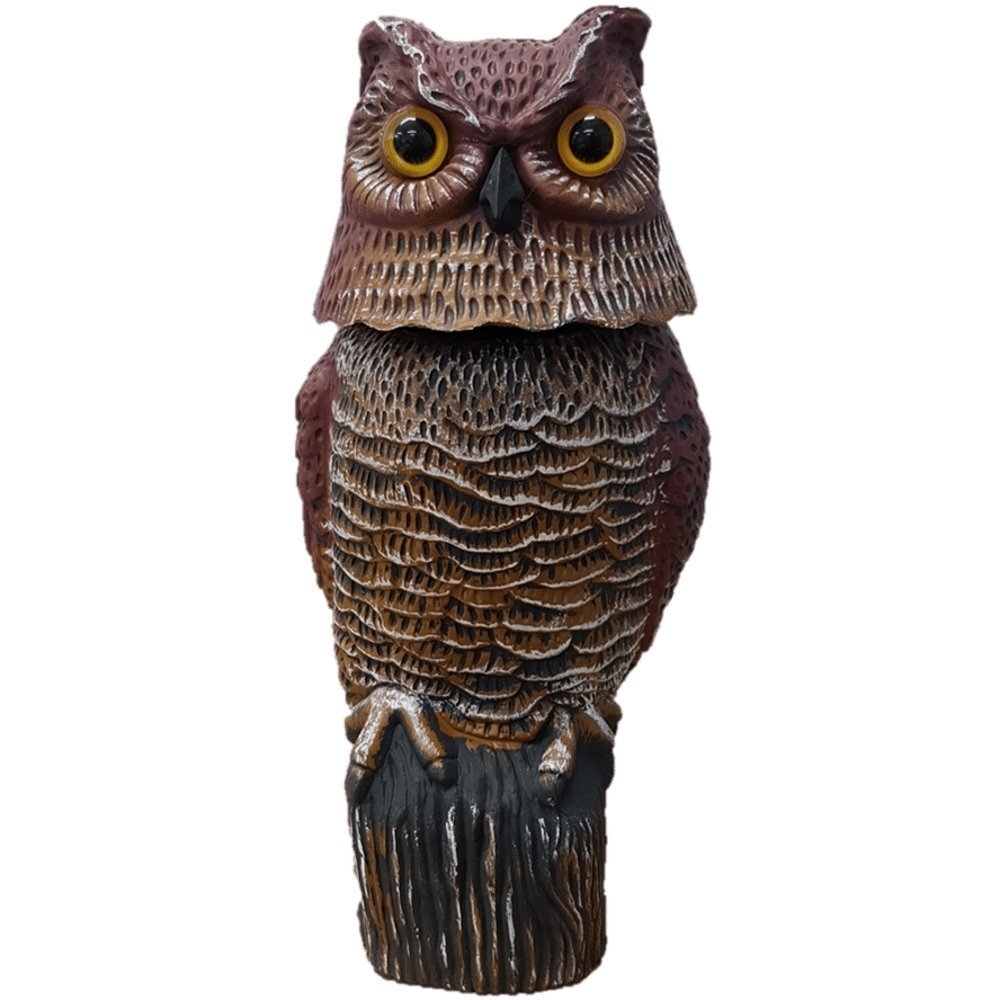 Pestrol Rotating Owl Bird Scarer