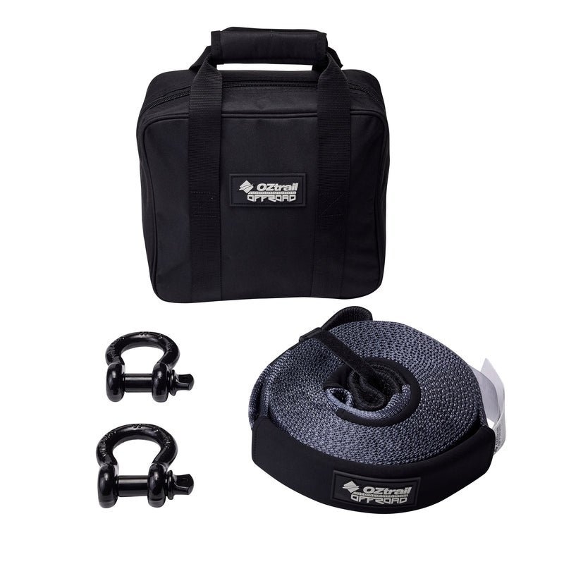 OZtrail 4-Piece Snatch Strap Recovery Kit