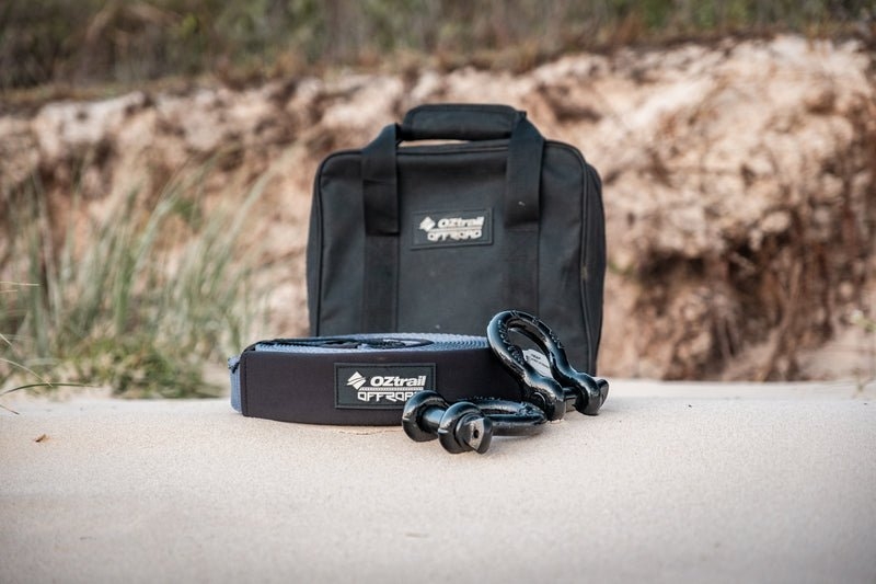 OZtrail 4-Piece Snatch Strap Recovery Kit