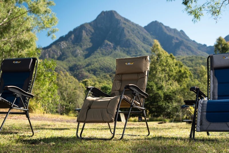 OZtrail Brampton Sun Lounge Chair