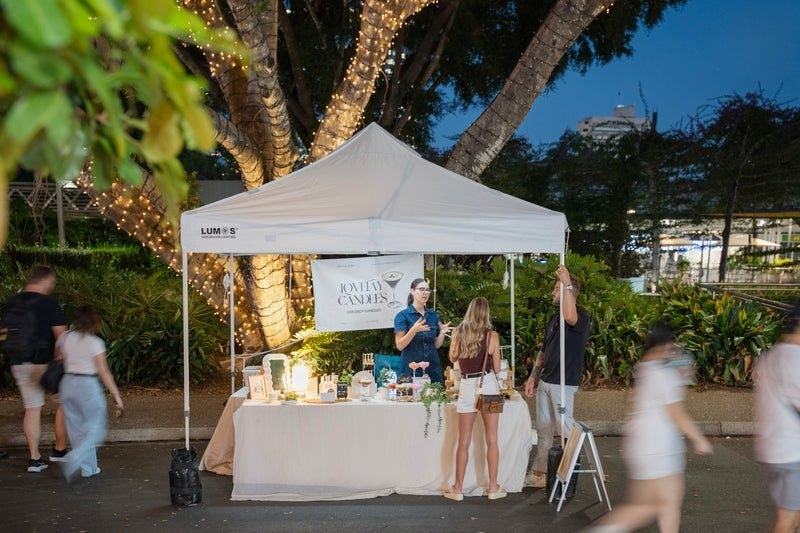 OZtrail Commercial Lumos Gazebo 3.0m