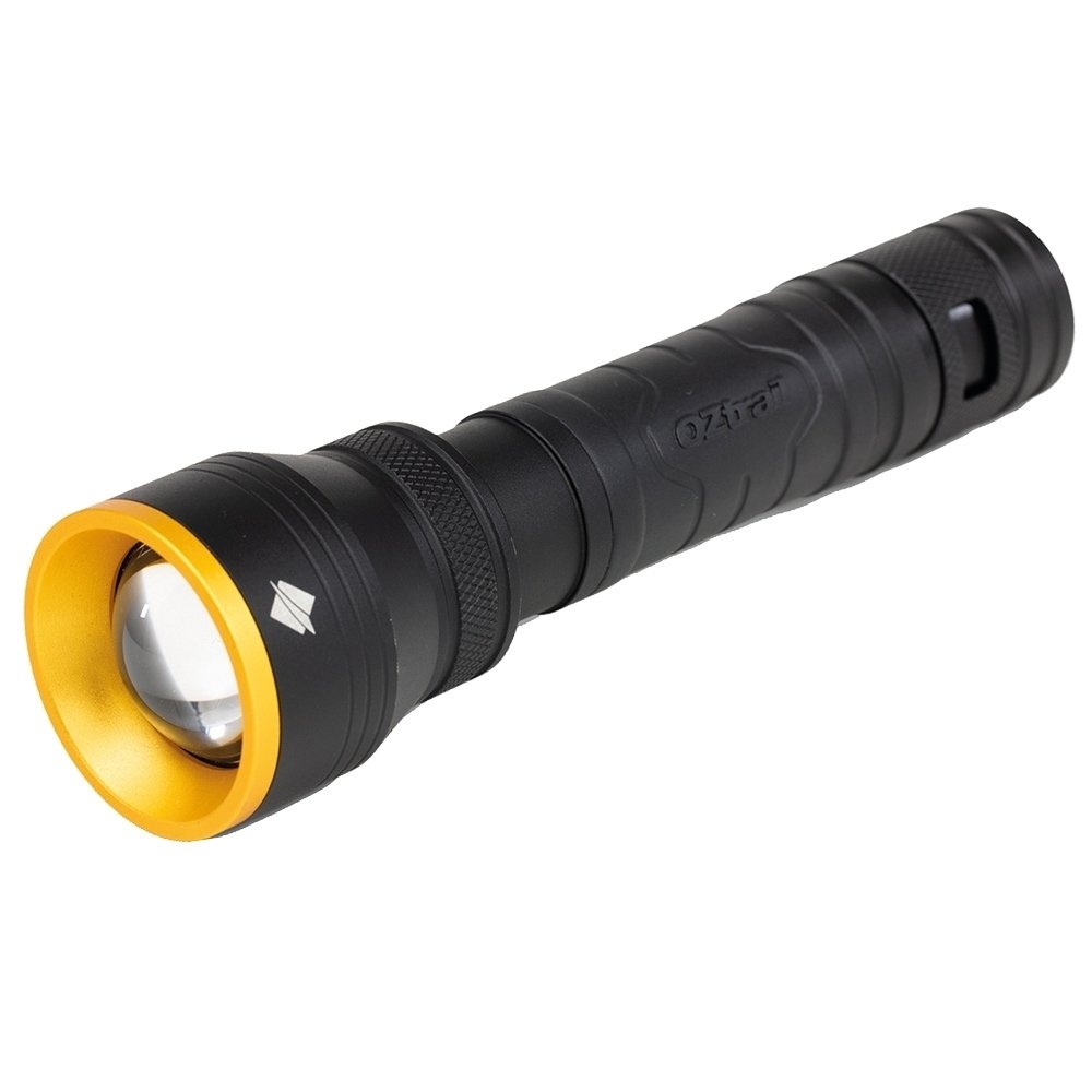 OZtrail Lumos FR800 Torch with Rechargeable Lithium-Ion Battery