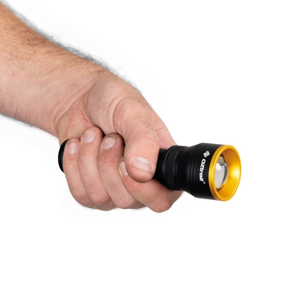 OZtrail Lumos FR800 Torch with Rechargeable Lithium-Ion Battery