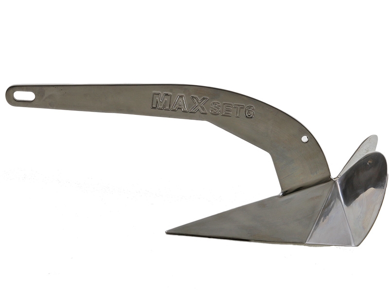 Maxwell MaxSet Stainless Steel Plough Anchor 4kg