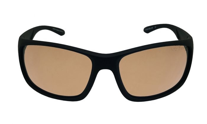 Ugly Fish P1622 Polarised Sunglasses Matte Black Frame Brown Lens