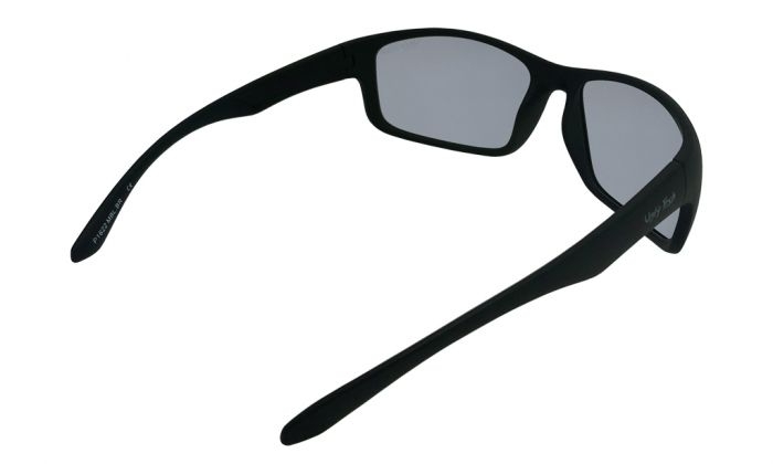 Ugly Fish P1622 Polarised Sunglasses Matte Black Frame Smoke Lens