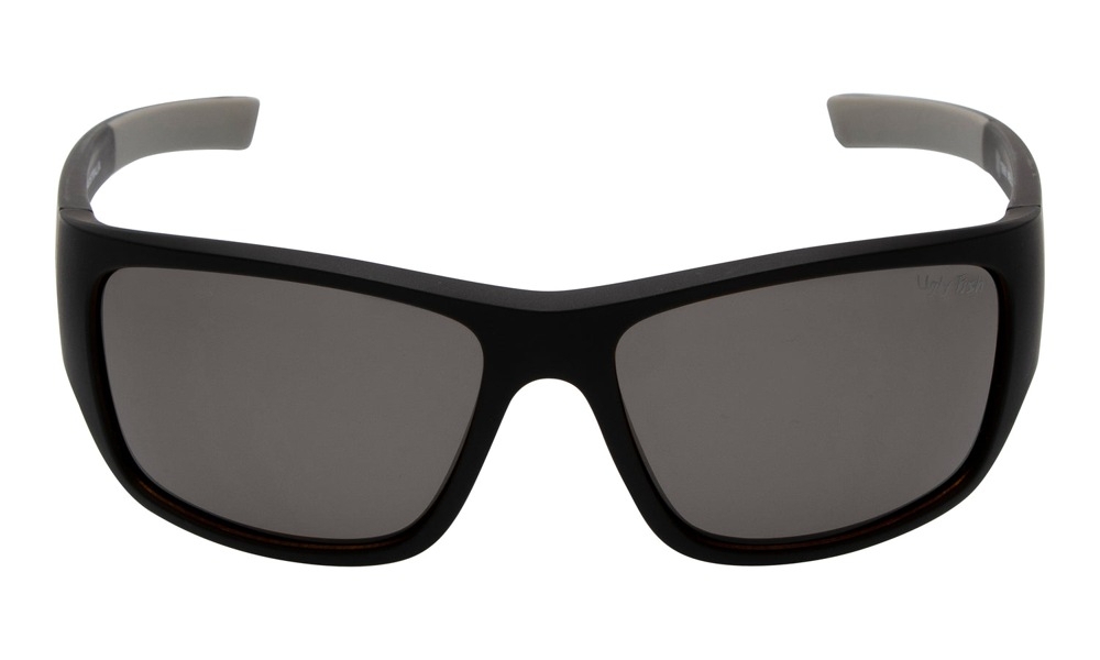 Ugly Fish P1996 Polarised Sunglasses Matte Black Frame Smoke Lens