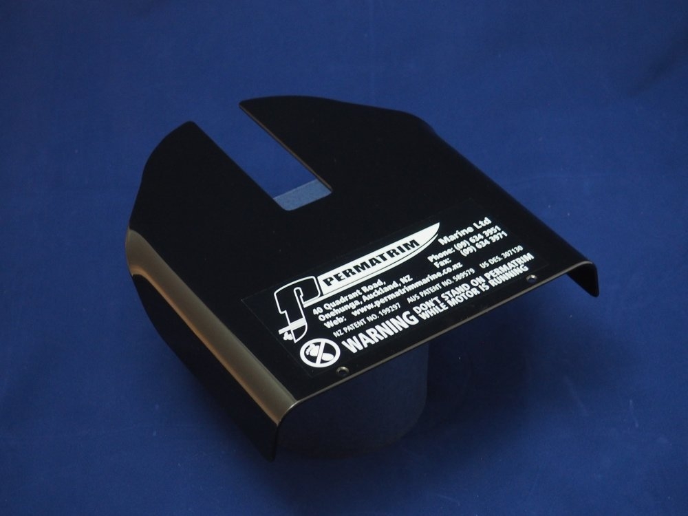 Permatrim M3 Aluminium Outboard Hyrdrofoil 2.5-3.5HP Black