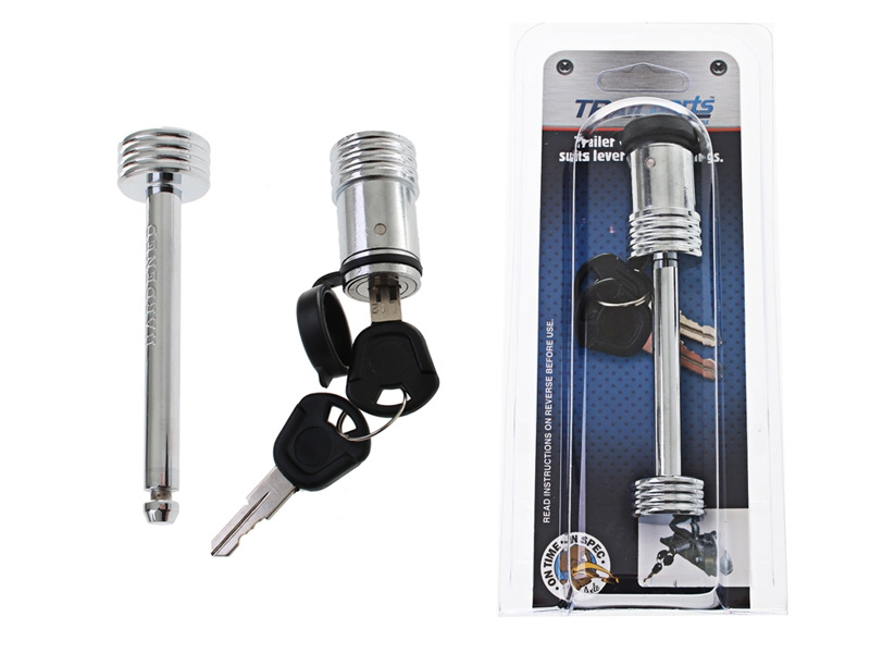 Trailparts Trailer Coupling Lock for Cast Lever Couplings Chrome