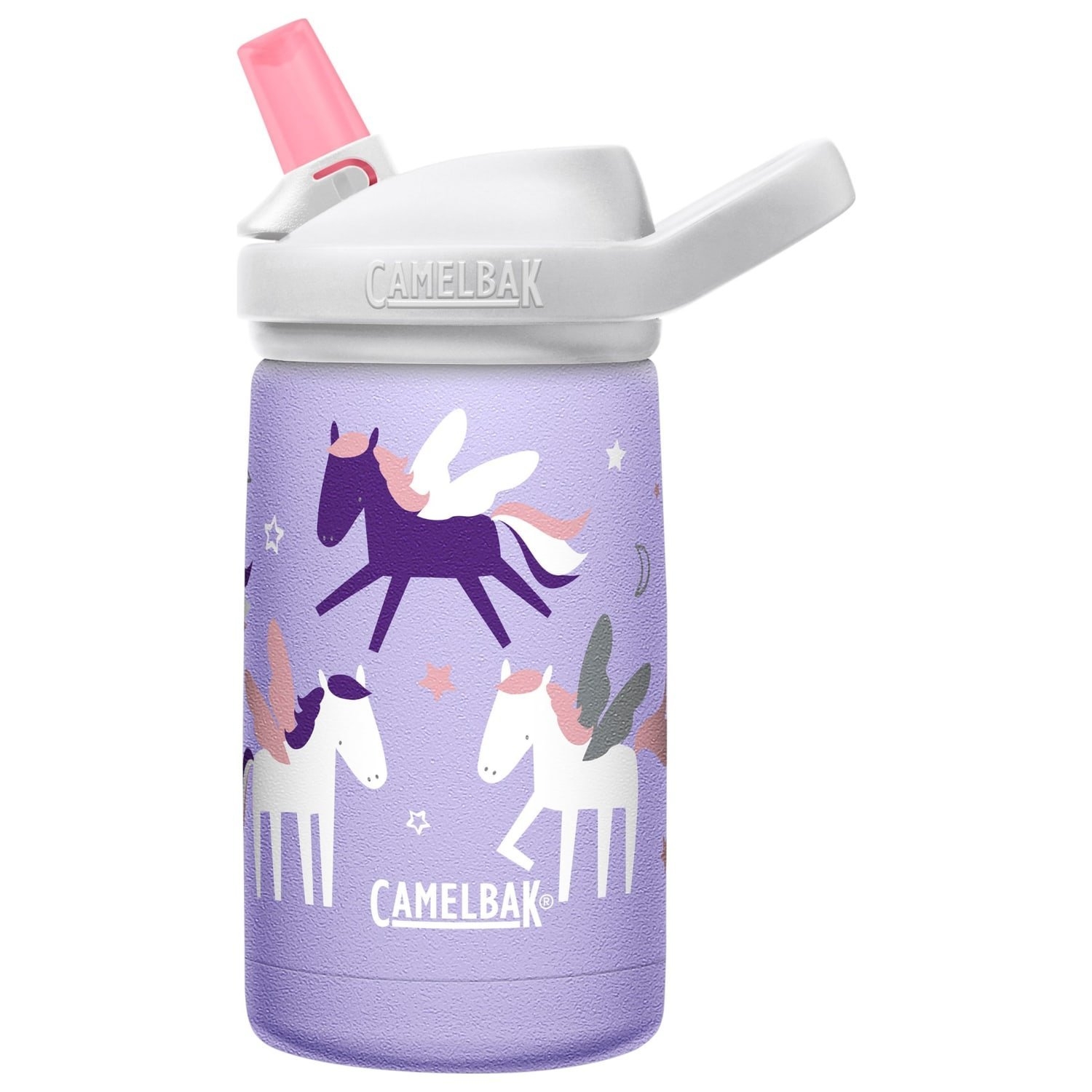 CamelBak Eddy+ Kids Stainless Steel Insulated Water Bottle Unicorn Stars 350ml