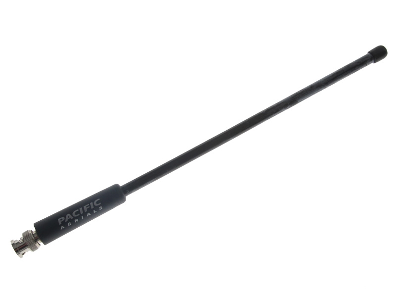 Pacific Aerials P6081 Flexible Detachable Antenna for Handheld VHF Radio BNC plug
