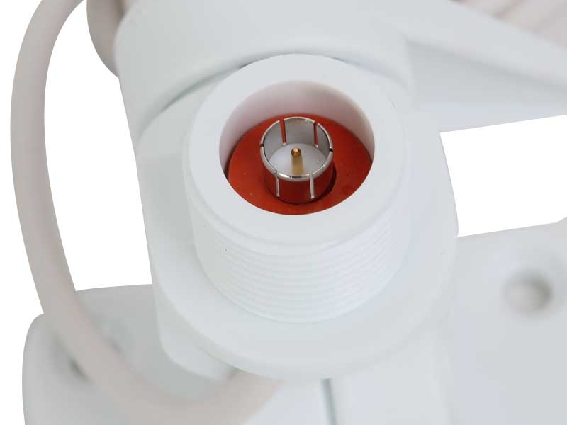 Pacific Aerials SeaMaster Pro Fold Down AM/FM Antenna Mount with Cable White