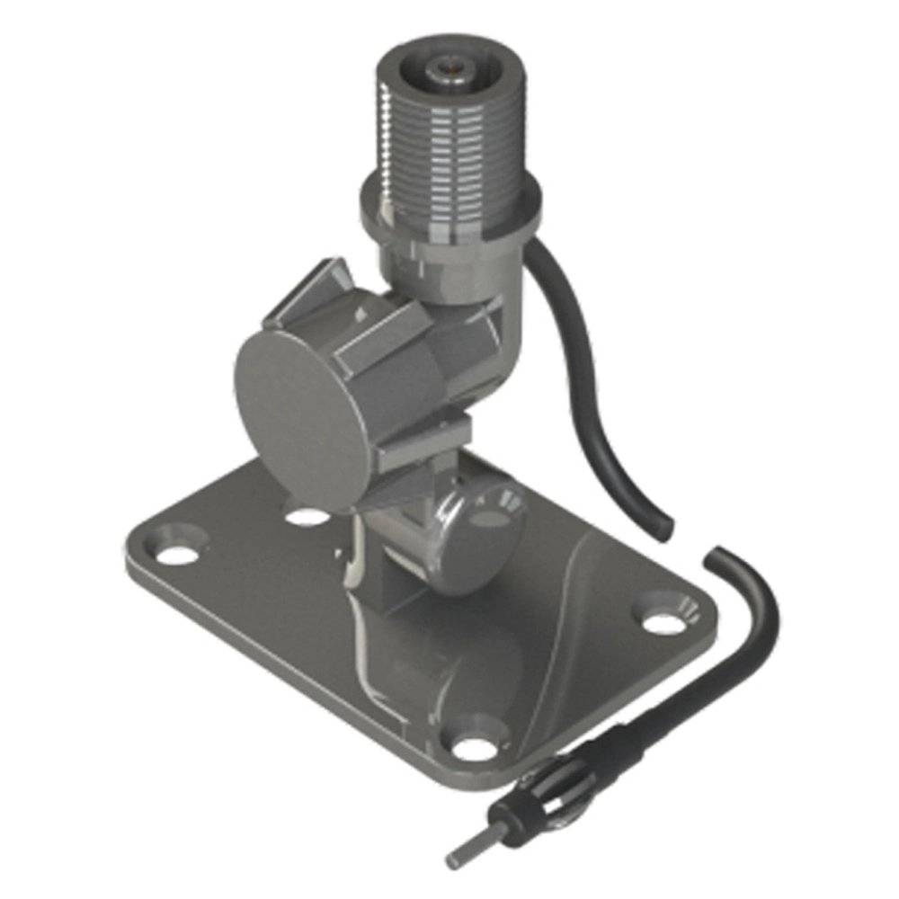 Pacific Aerials AM/FM Stainless Steel Fold Down Mount Black Pacific Aerials AM/FM Stainless Steel Fold Down Mount Black