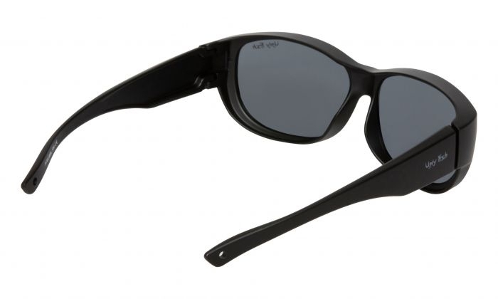 Ugly Fish P706 Fit Over Polarised Sunglasses Matte Black/Smoke