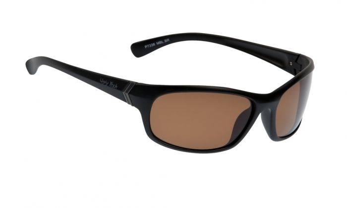 Ugly Fish P7338 Polarised Sunglasses Matte Black/Brown