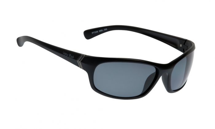 Ugly Fish P7338 Polarised Sunglasses Matte Black/Smoke