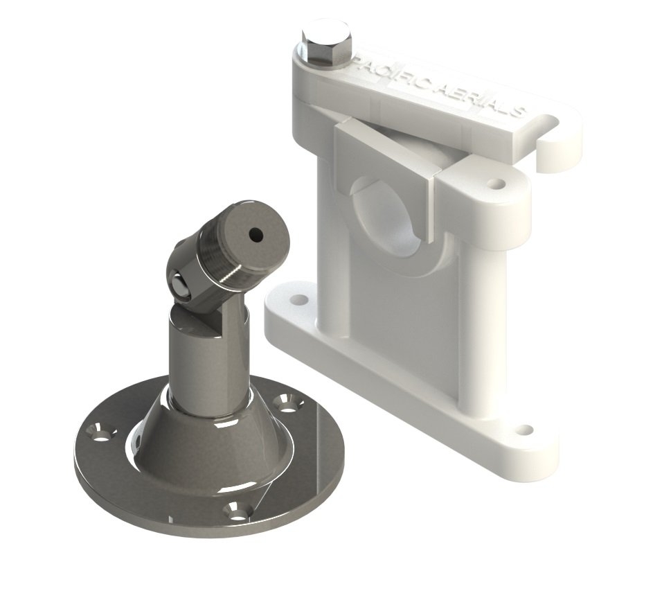 Pacific Aerials P9053 Deck Mounting Kit for SSB Antennas