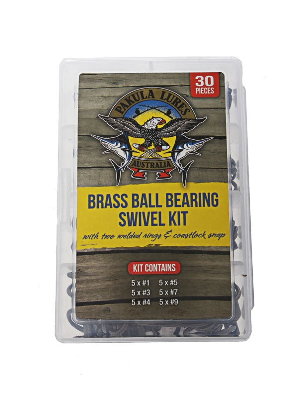 Pakula Brass Ballbearing Swivel Kit