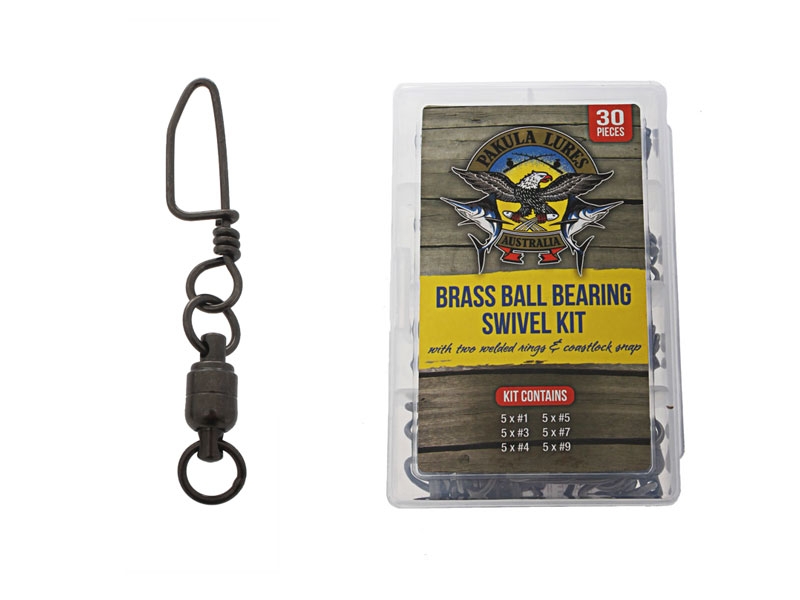 Pakula Brass Ballbearing Swivel Kit