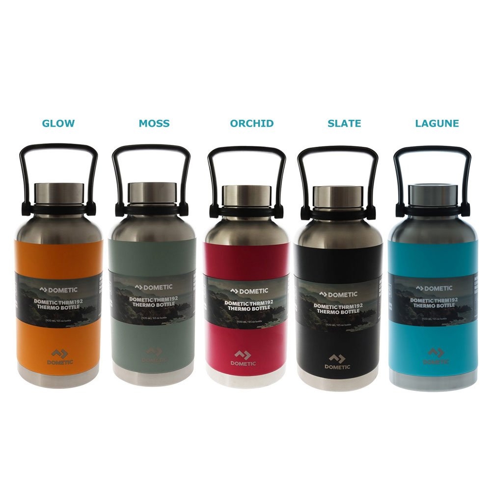 Dometic Thermo Insulated Water Bottle 1920ml with Lid Attachments