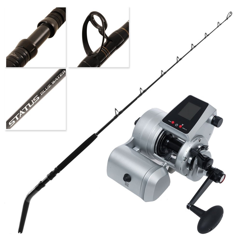 PENN Fathom 30 Shimano Status Blue Water Electric Deep Drop Package 5ft 10in 15-24kg 2pc