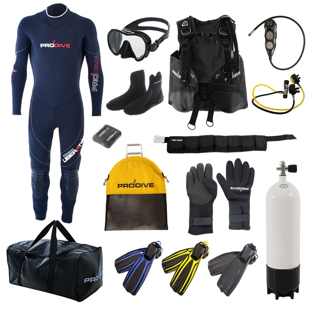 Prodive Mens Scuba Dive Complete Package incl Tank