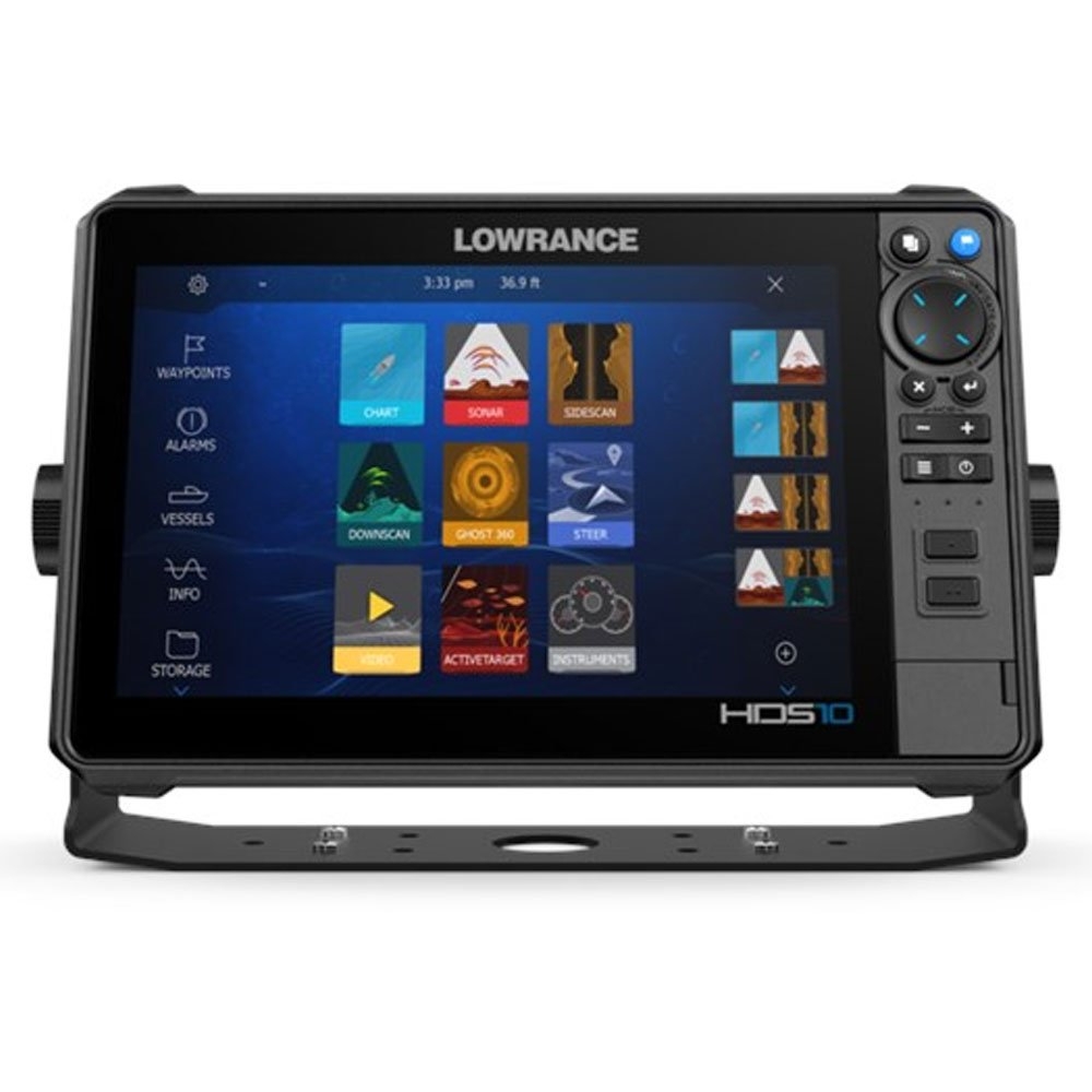 Lowrance HDS-10 Pro Thru-Hull 1KW CHIRP Deep Water Larger Vessel / Launch Package