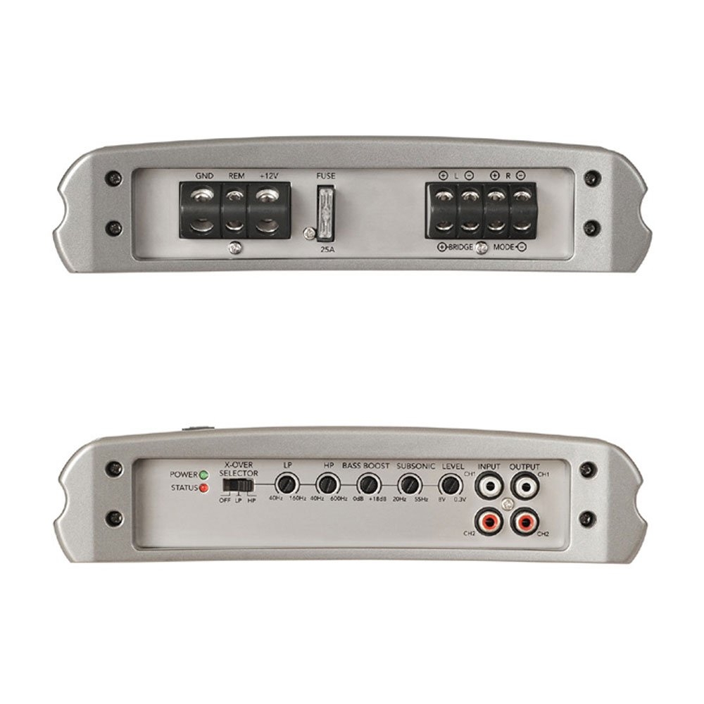 Fusion Stereo Package with Subwoofer Amp and Speakers