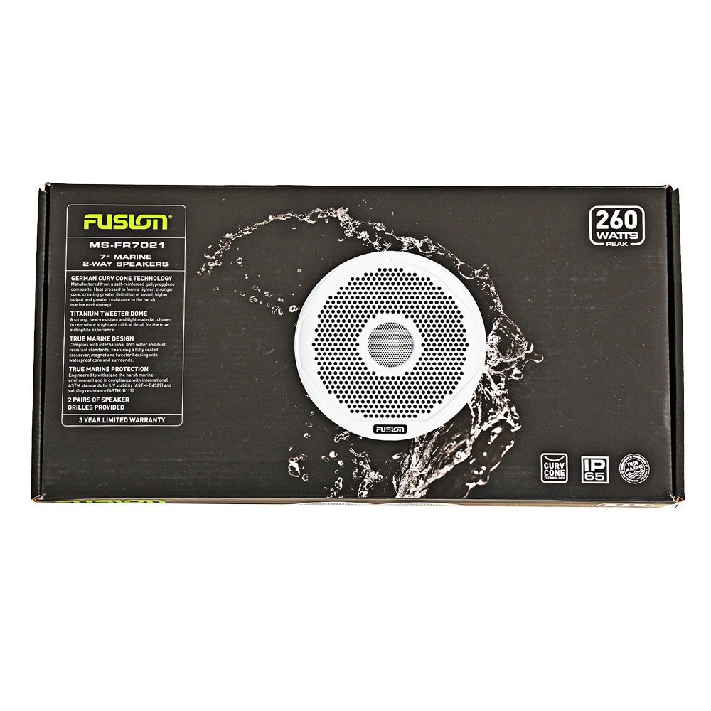 Fusion Stereo Package with Subwoofer Amp and Speakers