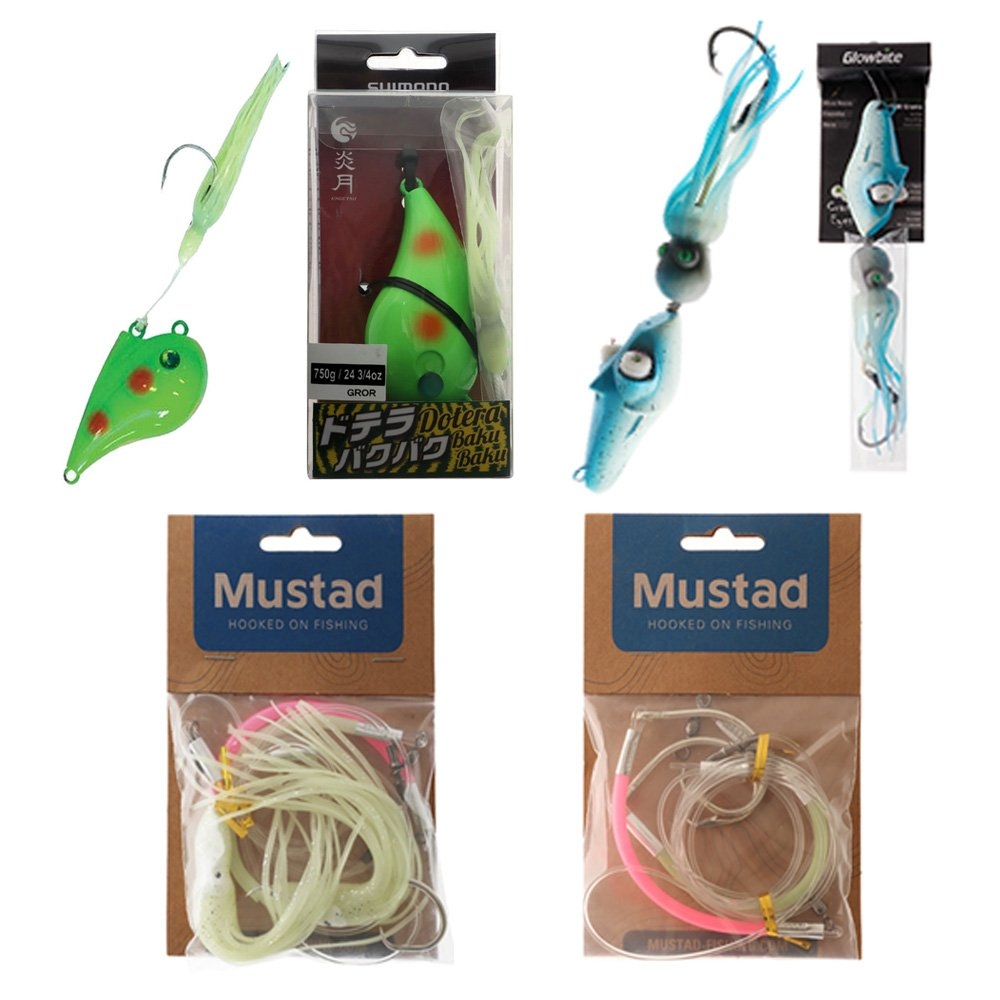 Daiwa Seapower Deep Drop Value Package with Electric Reel Battery 5ft 6in PE6-10 2pc