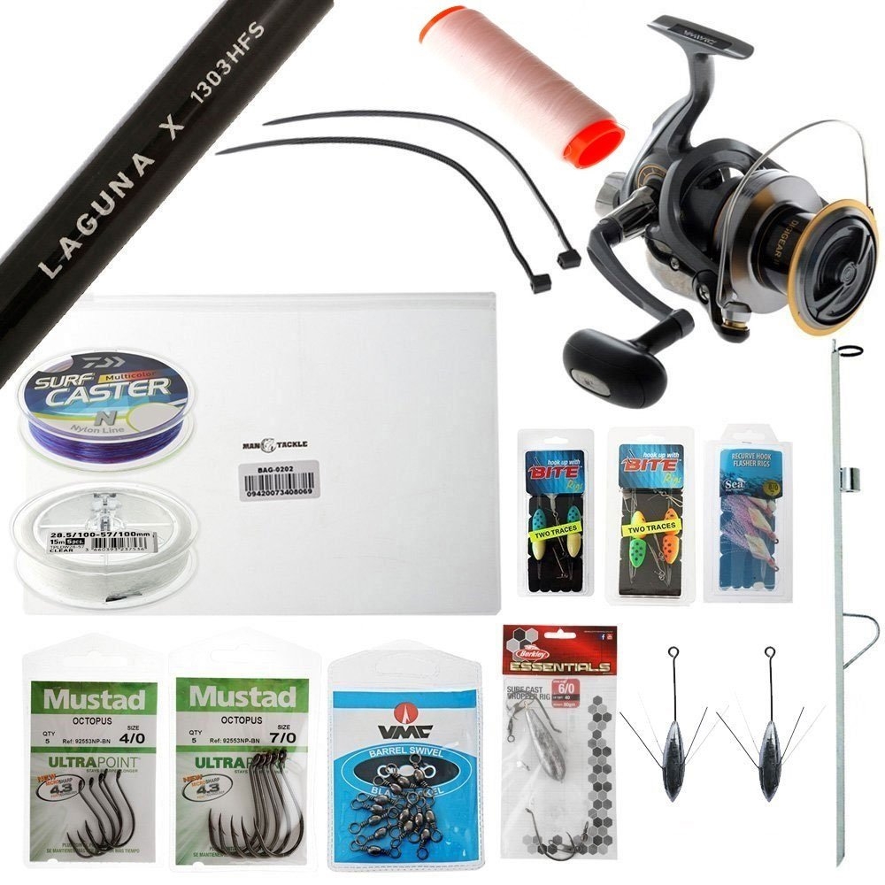 Daiwa Shorecast 6000 Surfcasting Value Package 13ft 10-15kg 3pc