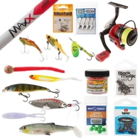 Abu Garcia Max XL Freshwater Canal Soft Bait and Egg Rolling Package 7ft 8in 1-3kg 2pc Thumbnail Abu Garcia Max XL Freshwater Canal Soft Bait and Egg Rolling Package 7ft 8in 1-3kg 2pc