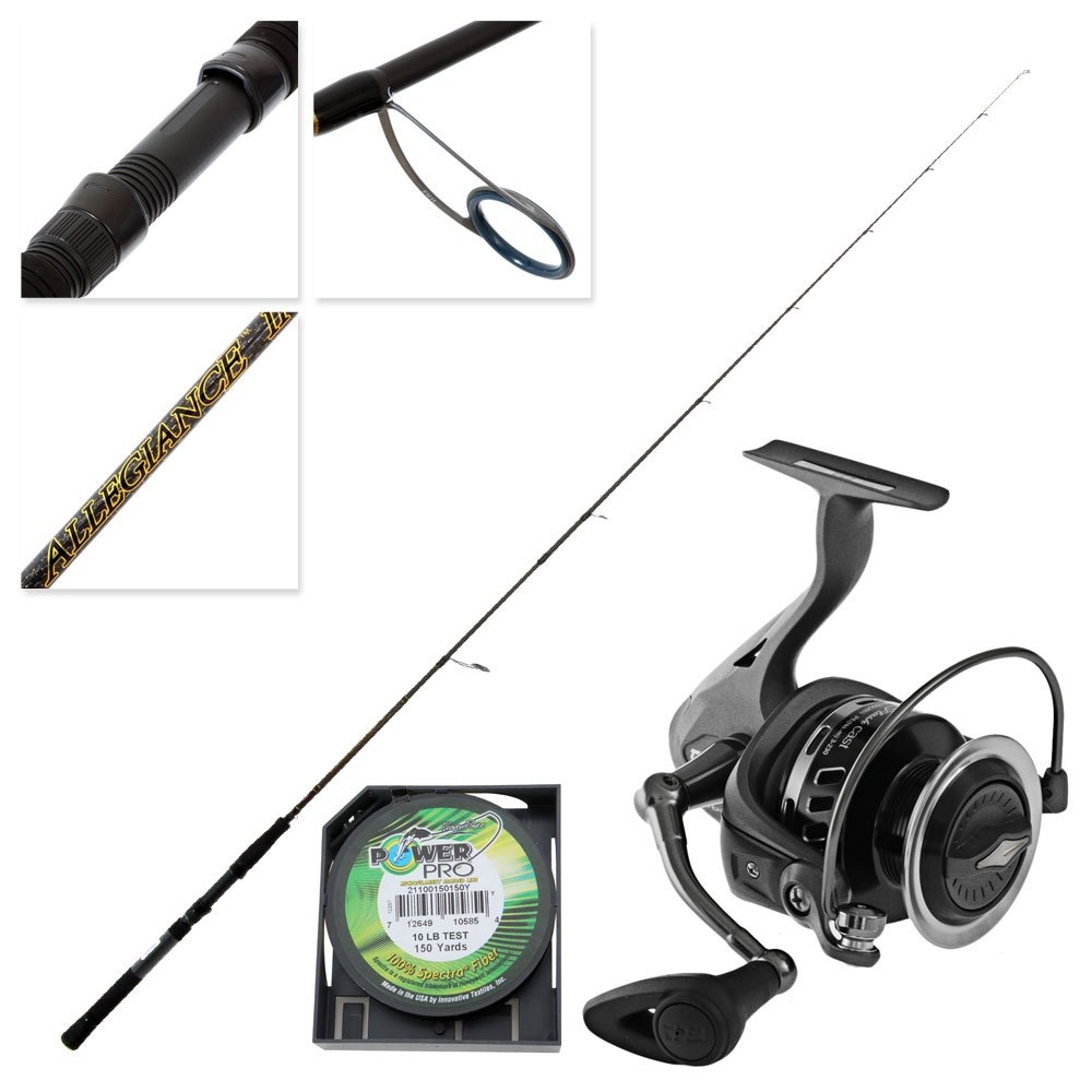 Tica Flash Cast 4000 PENN Allegiance Softbait Package 7ft 4-7kg 2pc