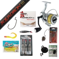 Jarvis Walker 4000 Penn Squadron Soft Bait Package 7ft 2in 10-30lb 2pc Thumbnail Jarvis Walker 4000 Penn Squadron Soft Bait Package 7ft 2in 10-30lb 2pc
