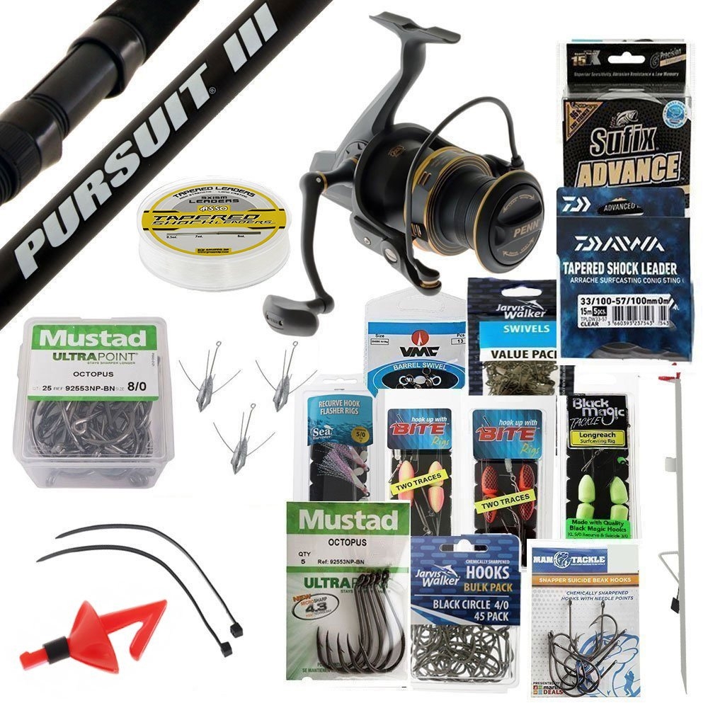 PENN RIVAL 7000 Longcast Surfcasting Package 12ft 8-15kg 2pc