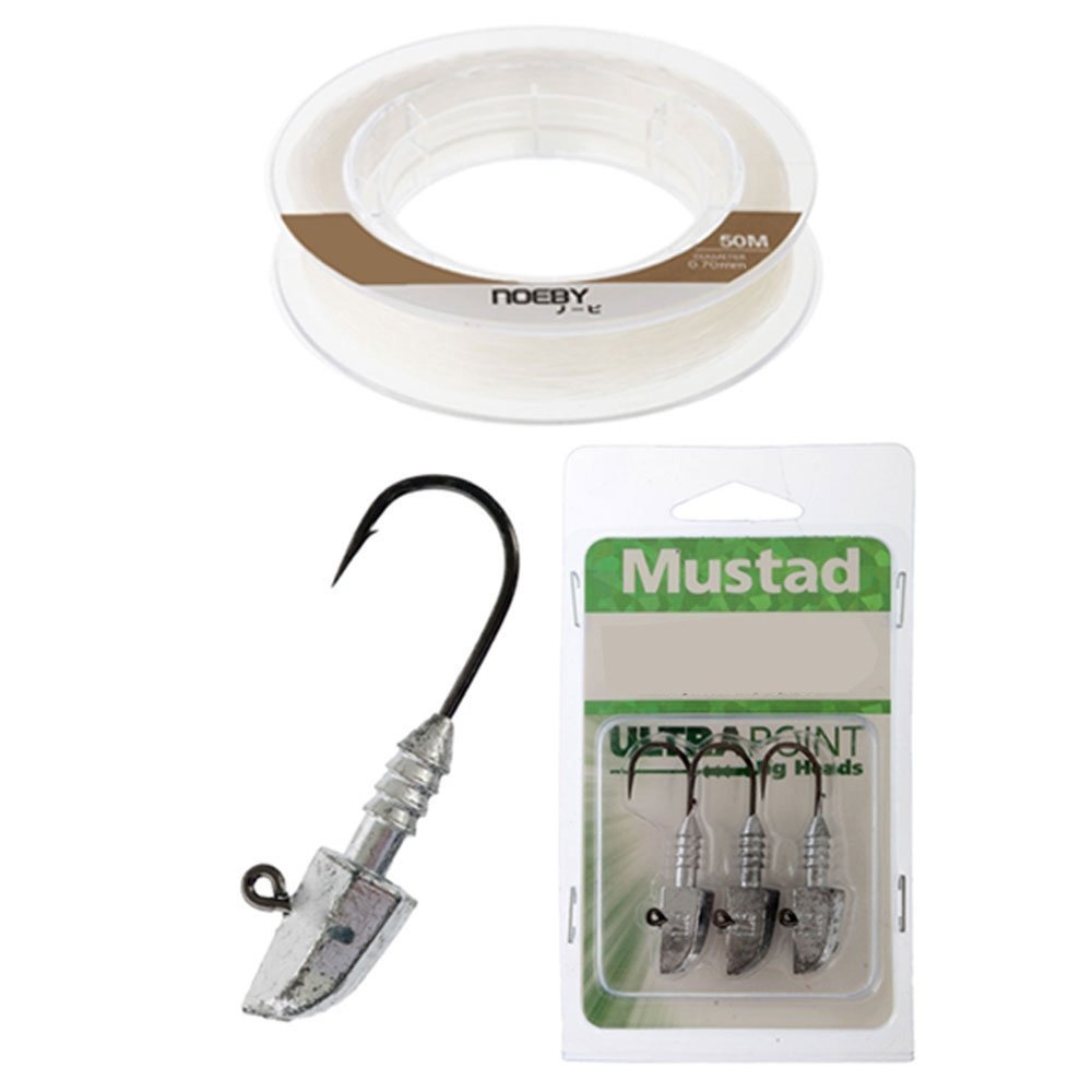 DAM Fighter Pro 320 PENN Squadron Soft Bait Package 7ft 2in 10-30lb 2pc