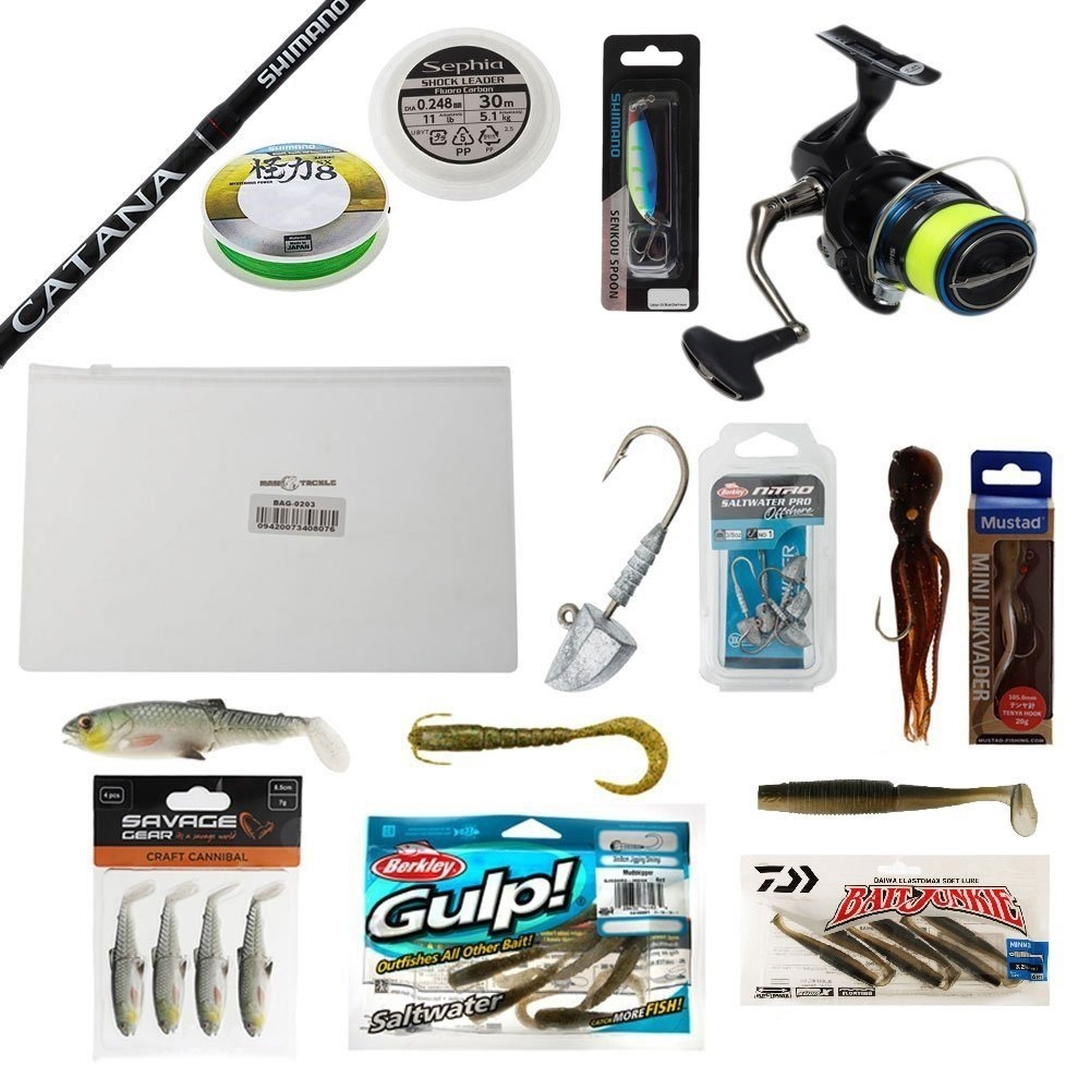 Shimano Nexave C3000HG Catana Micro Softbaiting Package 6ft 6in 3-5kg 2pc