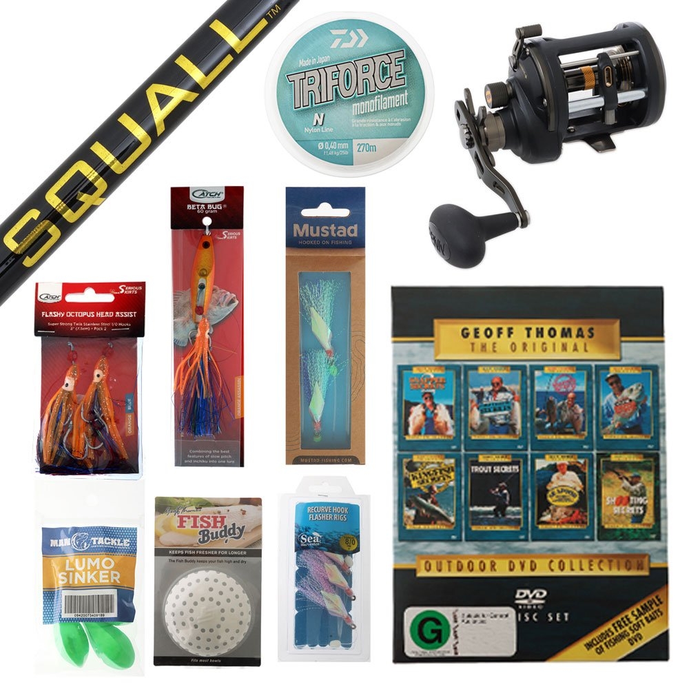 PENN Squall II 20 Level Wind Package 6ft 6in 10kg 1pc