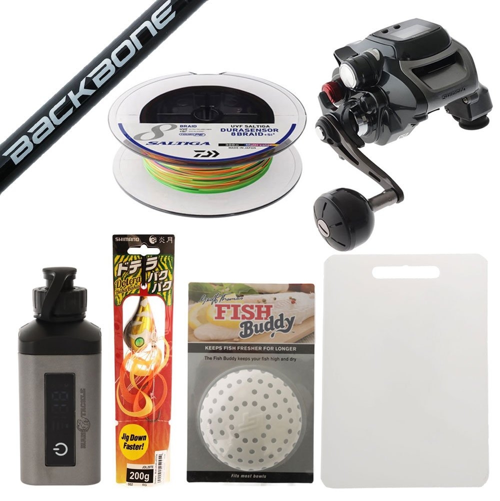 Shimano Plays 600 Electric Slow-Jig Boat Combo incl Battery 7ft 6-10kg 1pc